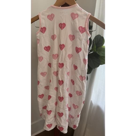 Mama Cheetah Organic Cotton Sleep Sack Size Large 12-18 Months Heart Design - Picture 2 of 3